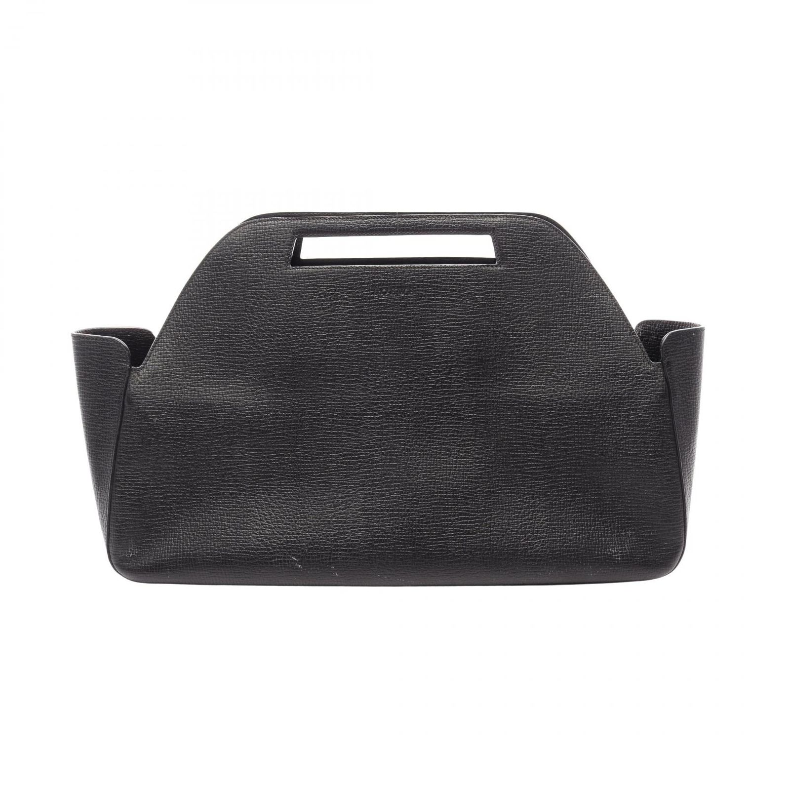 ロエベ LOEWE ハンドバッグ ブラック レザー ハンドバッグ レディース Used A
