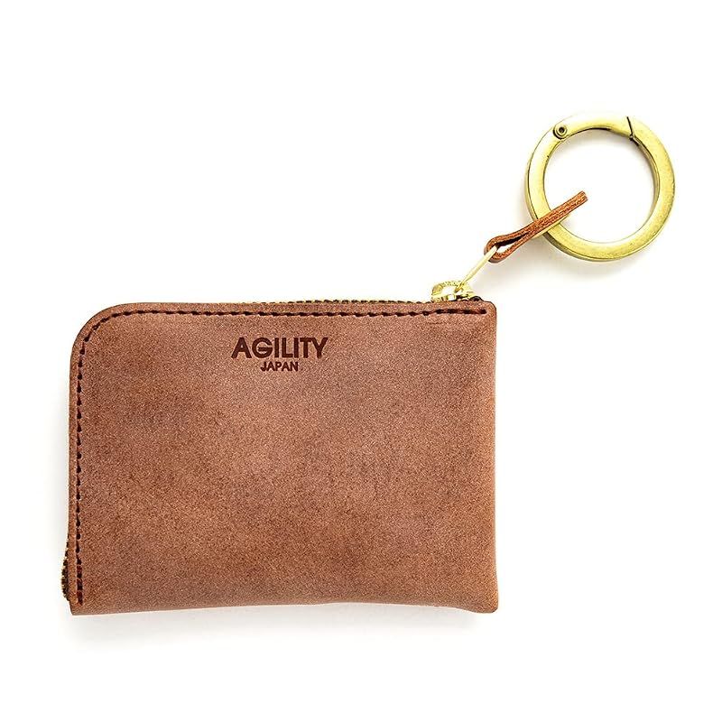 アジリティアッファ(AGILITY affa)『ポッシュ』L字ファスナー ミニ財布 コンパクト財布 極小財布 小さい ミニ 革 本革 レザー 0