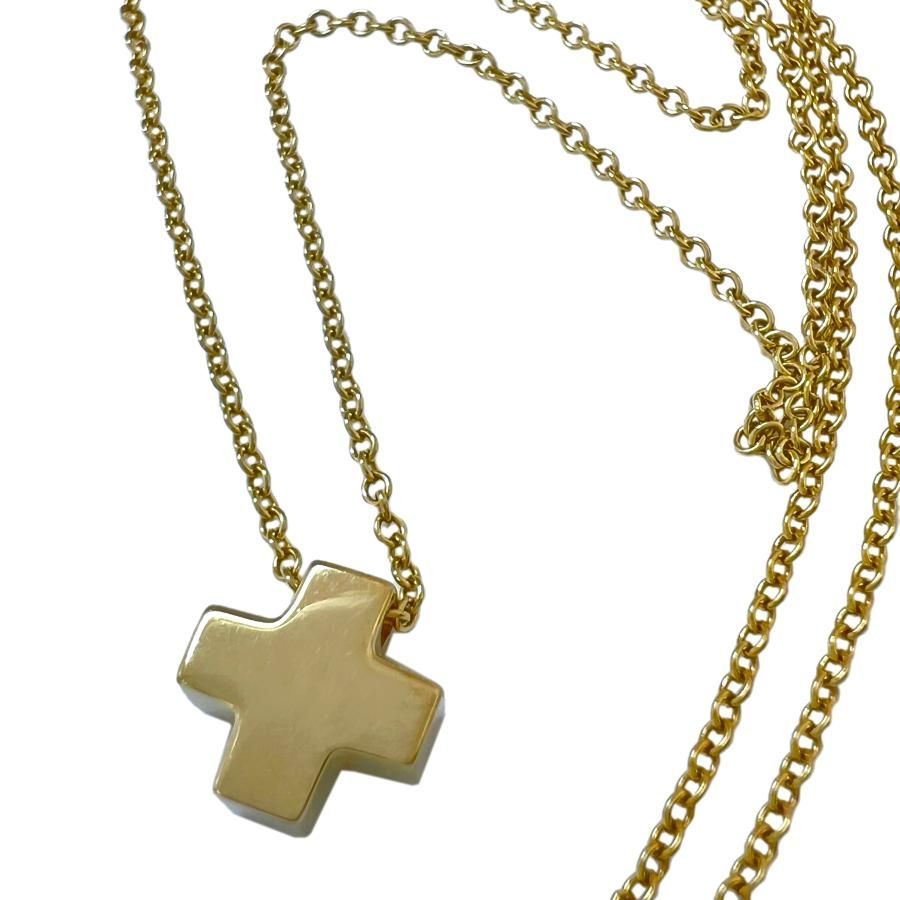 TIFFANY＆Co.　ティファニー　ネックレス　ローマンクロス　K18　YG　750　イエローゴールド 59,880円