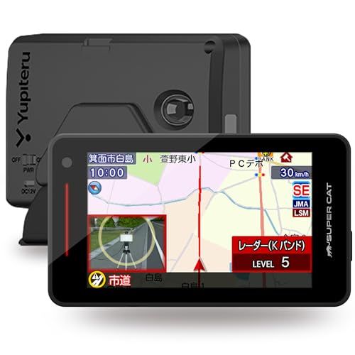 2026年モデル ユピテル(Yupiteru) レーザー&レーダー探知機 SUPER CAT WRA100 ワンボディ スタンダード JMA-502 401 MSSS 25年秋版地図データ 日本製 簡易パッケージ＆WEB取説mt 3df79d74 20,618円