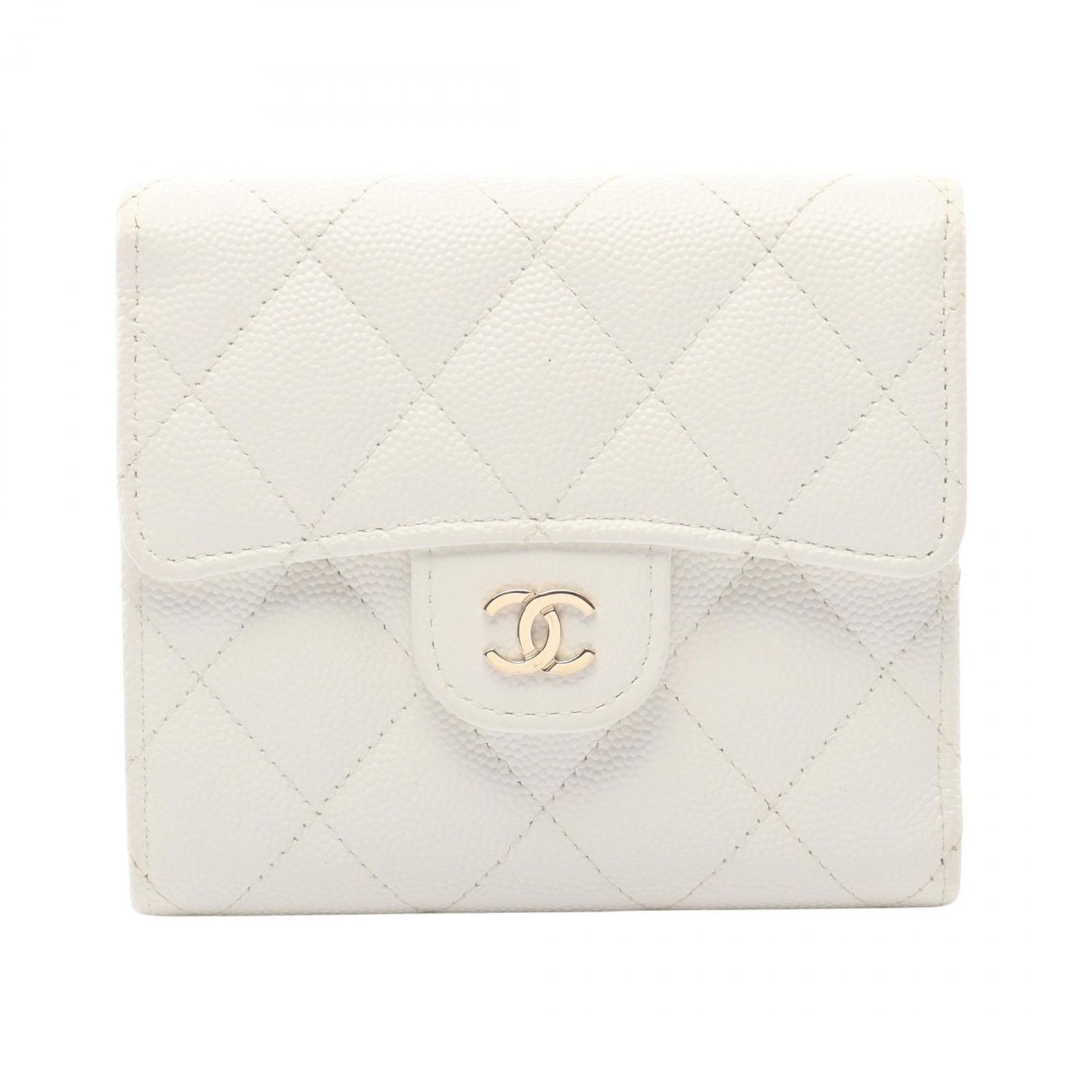 CHANEL シャネル マトラッセ 三つ折り財布 67,540円