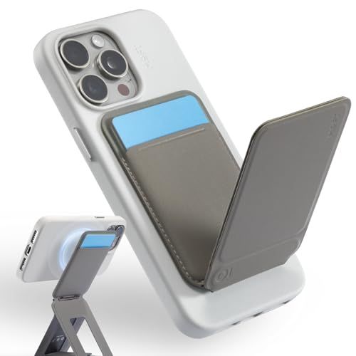 [MOFT] 公式直営店 8-in-1カードケース NFCカード対応 強力磁力 スマホスタンド MagSafe対応ウォレット 超薄型軽量 折りたたみ式 iPhone 17/16/15/14/13/12シリーズ対応 多角度調整 自撮り/ウェブ会 2c118004