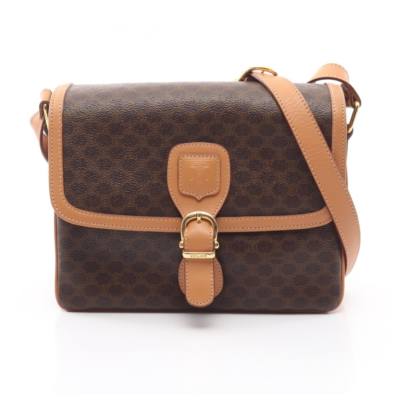 CELINE セリーヌ マカダム ショルダーバッグ 53,280円
