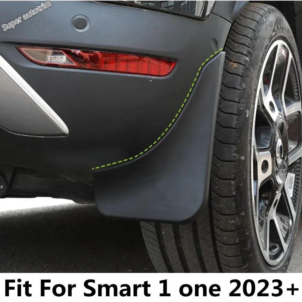 Smart 1 用 2023-2025 フロントリアマッドガード 泥除け フェンダープロテクター