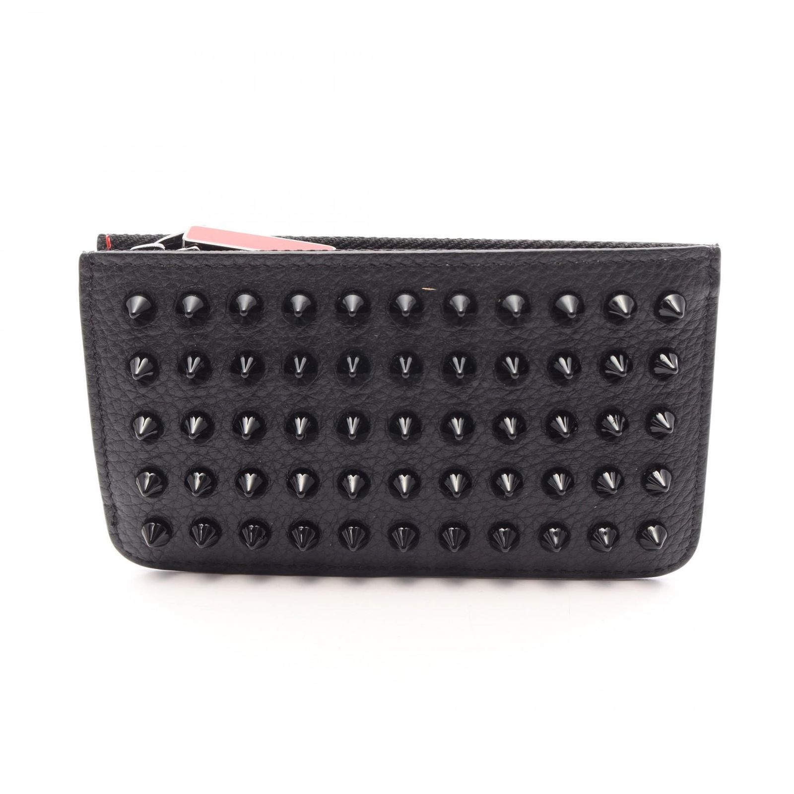 Christian Louboutin クリスチャンルブタン スタッズ フラグメントケース フックチャーム付き コインケース 12,456円