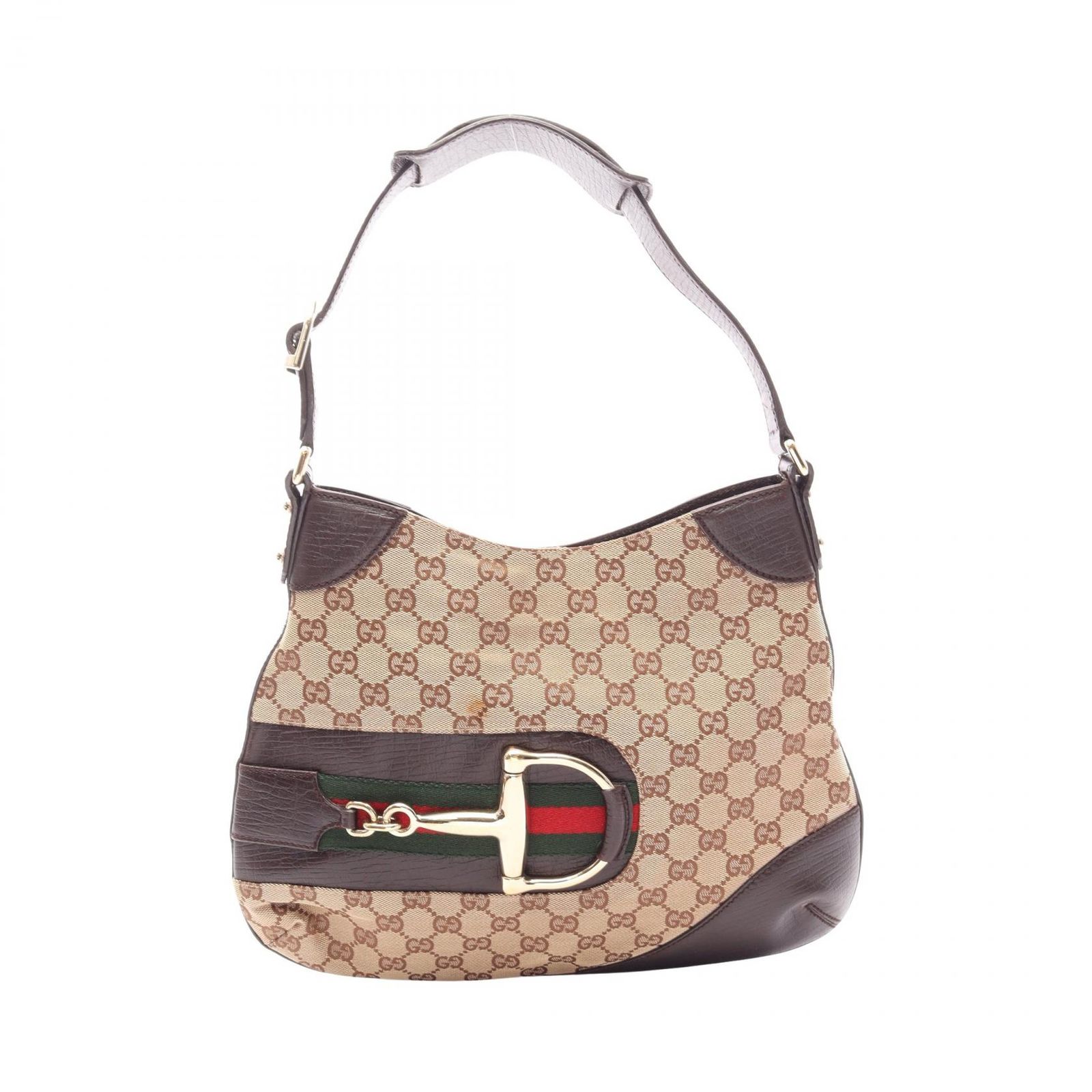 GUCCI グッチ ハスラービット GGキャンバス ショルダーバッグ 67,540円