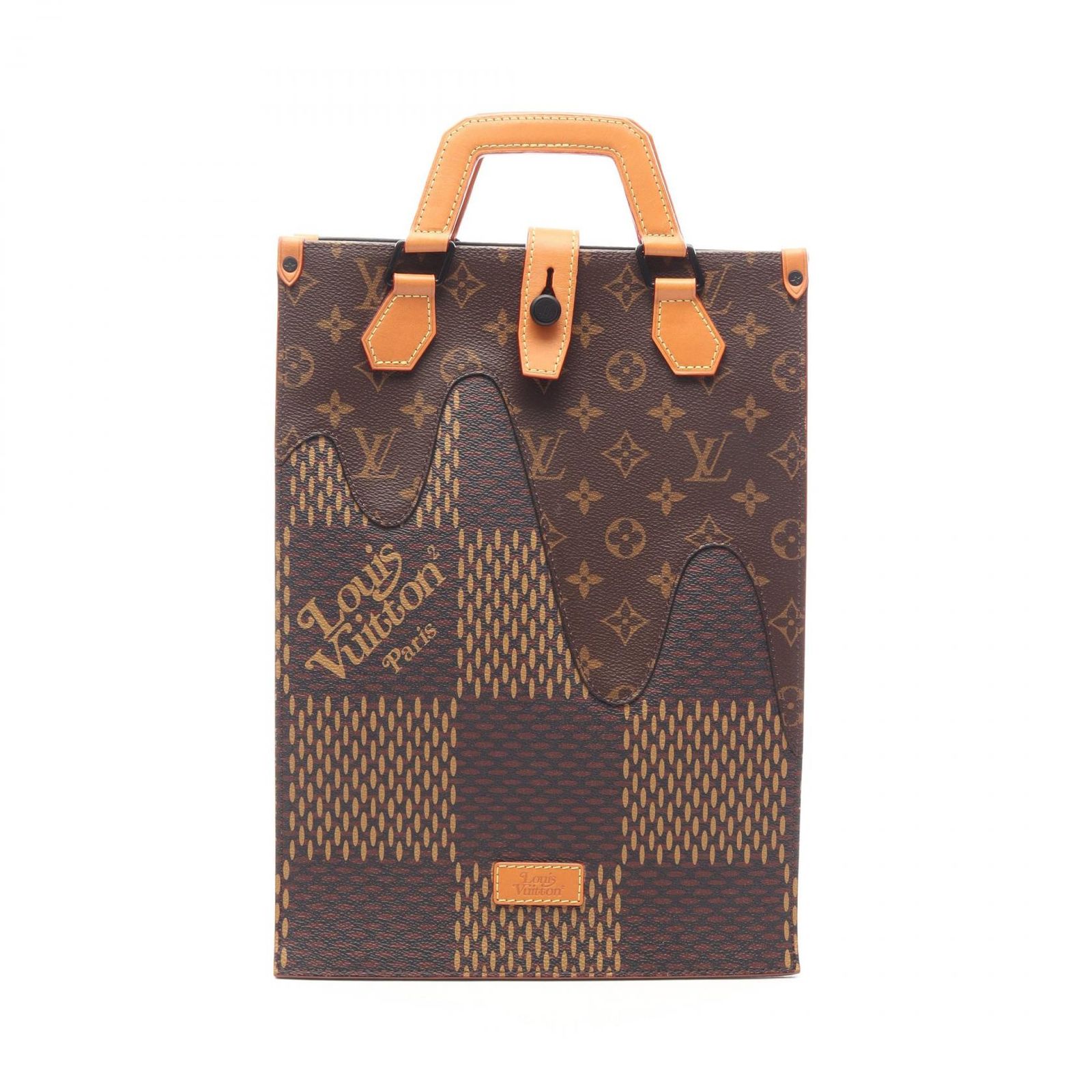 LOUIS VUITTON ルイ・ヴィトン LOUIS VUITTON × NIGO ミニトート LVスクエアード トートバッグ