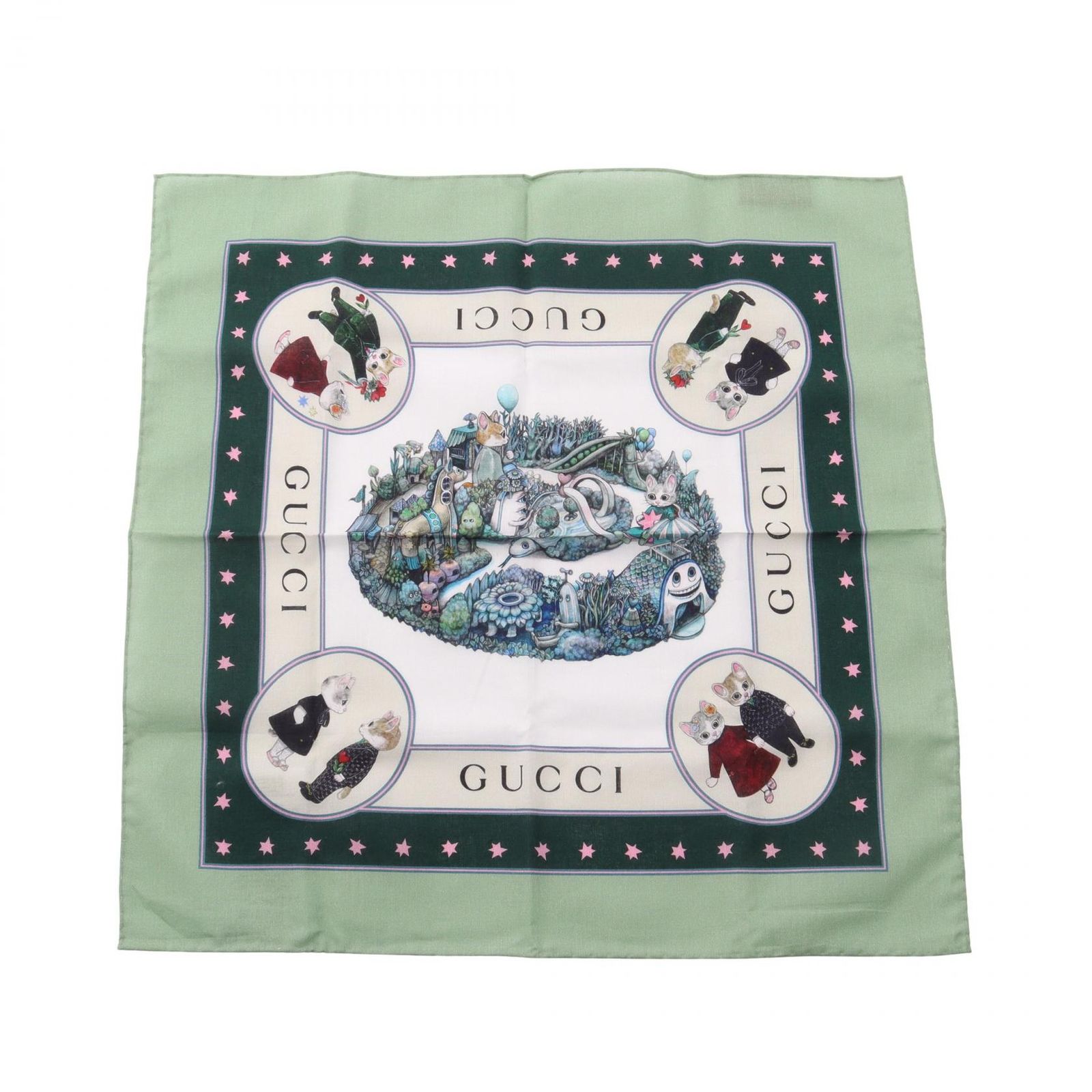 GUCCI グッチ ヒグチユウコ ハンカチ スカーフ 23,660円