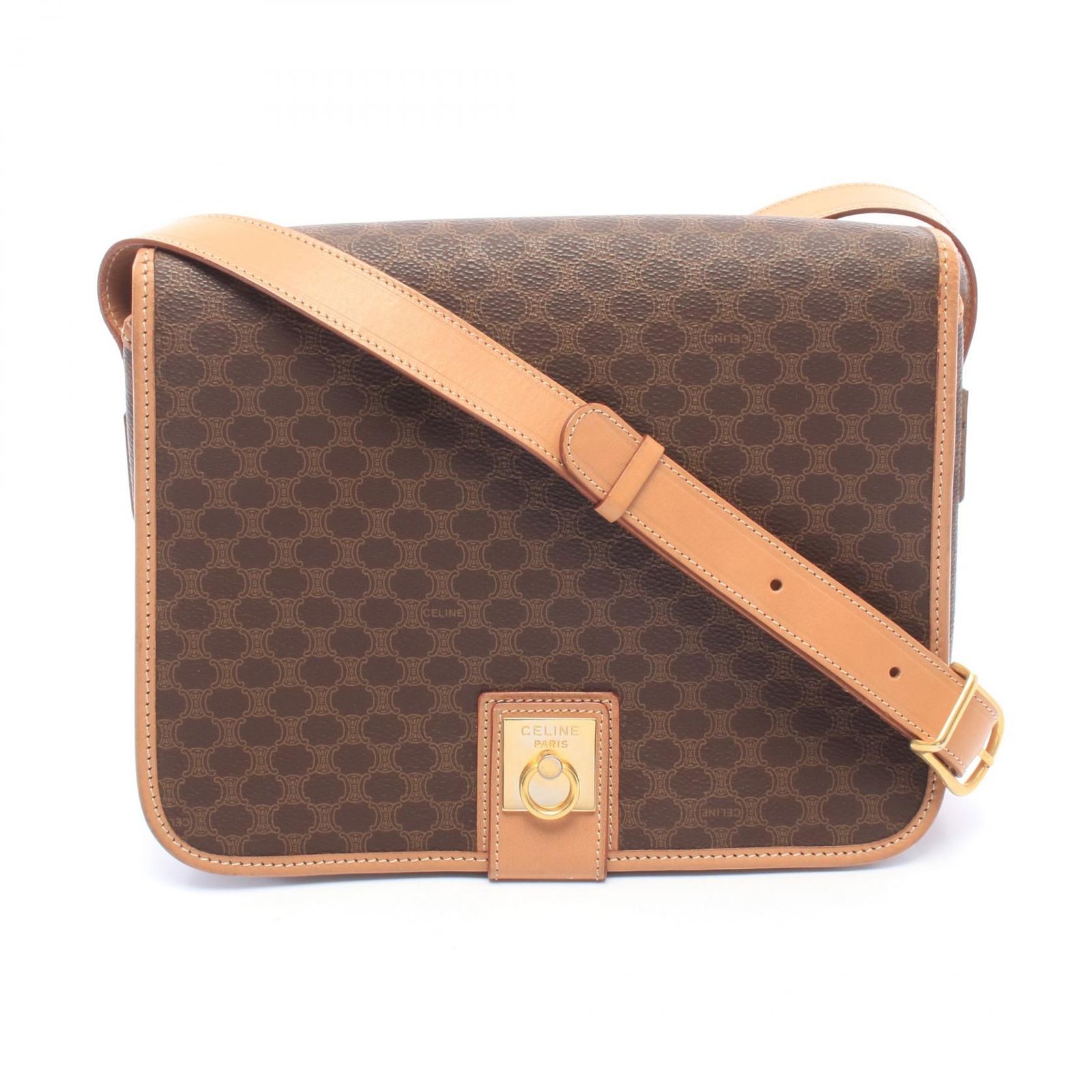 CELINE セリーヌ マカダム ショルダーバッグ