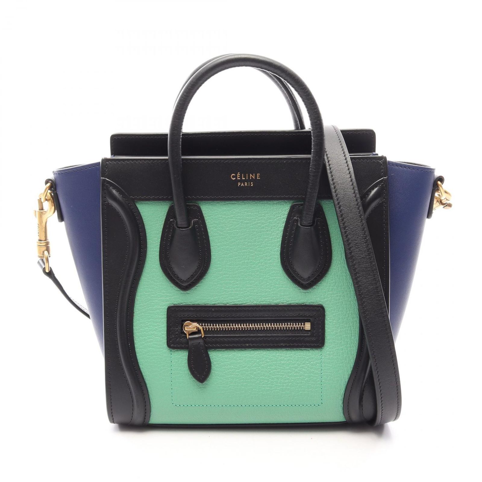 CELINE セリーヌ ラゲージ ナノショッパー 2WAY ハンドバッグ 109,890円