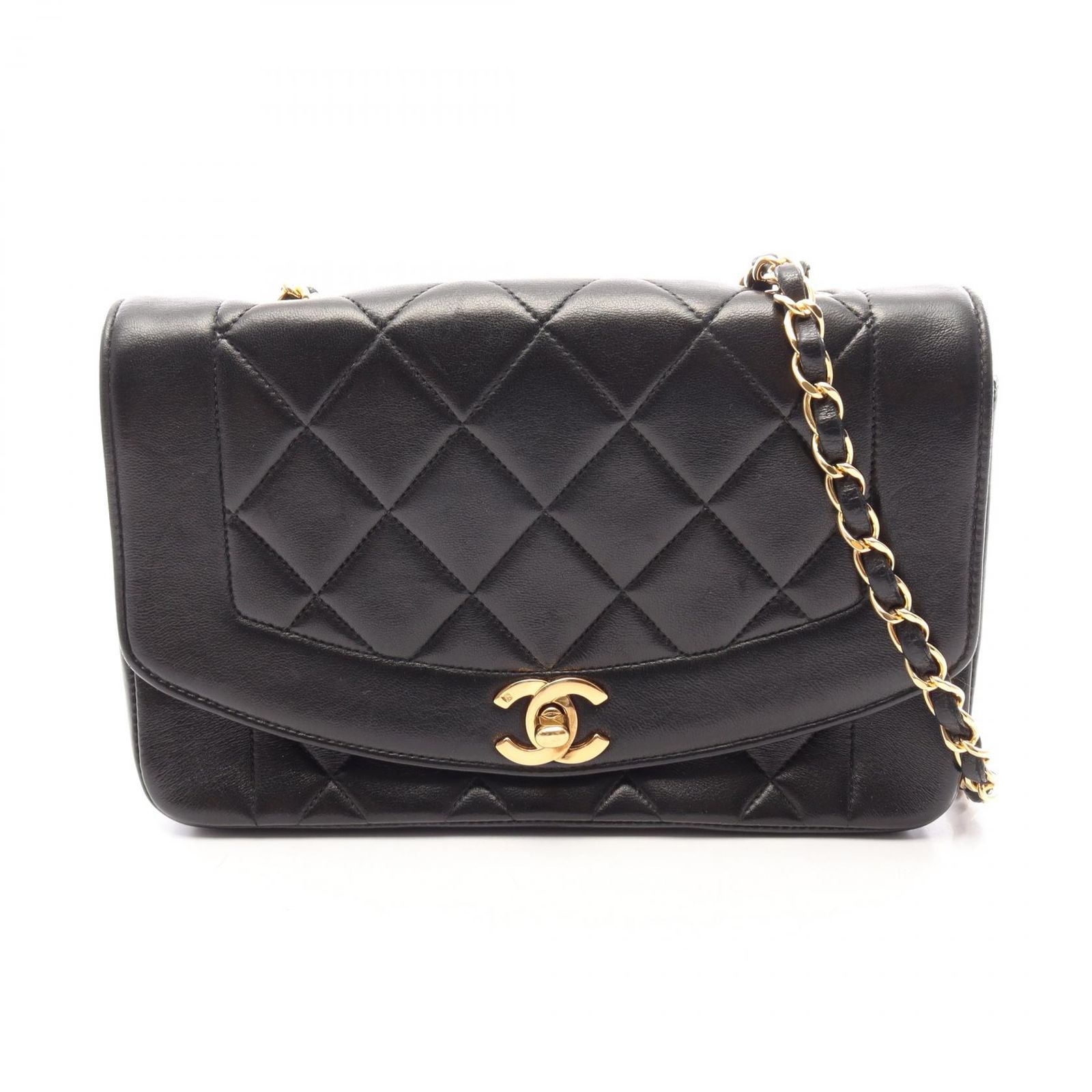 CHANEL シャネル マトラッセ ダイアナフラップ ショルダーバッグ