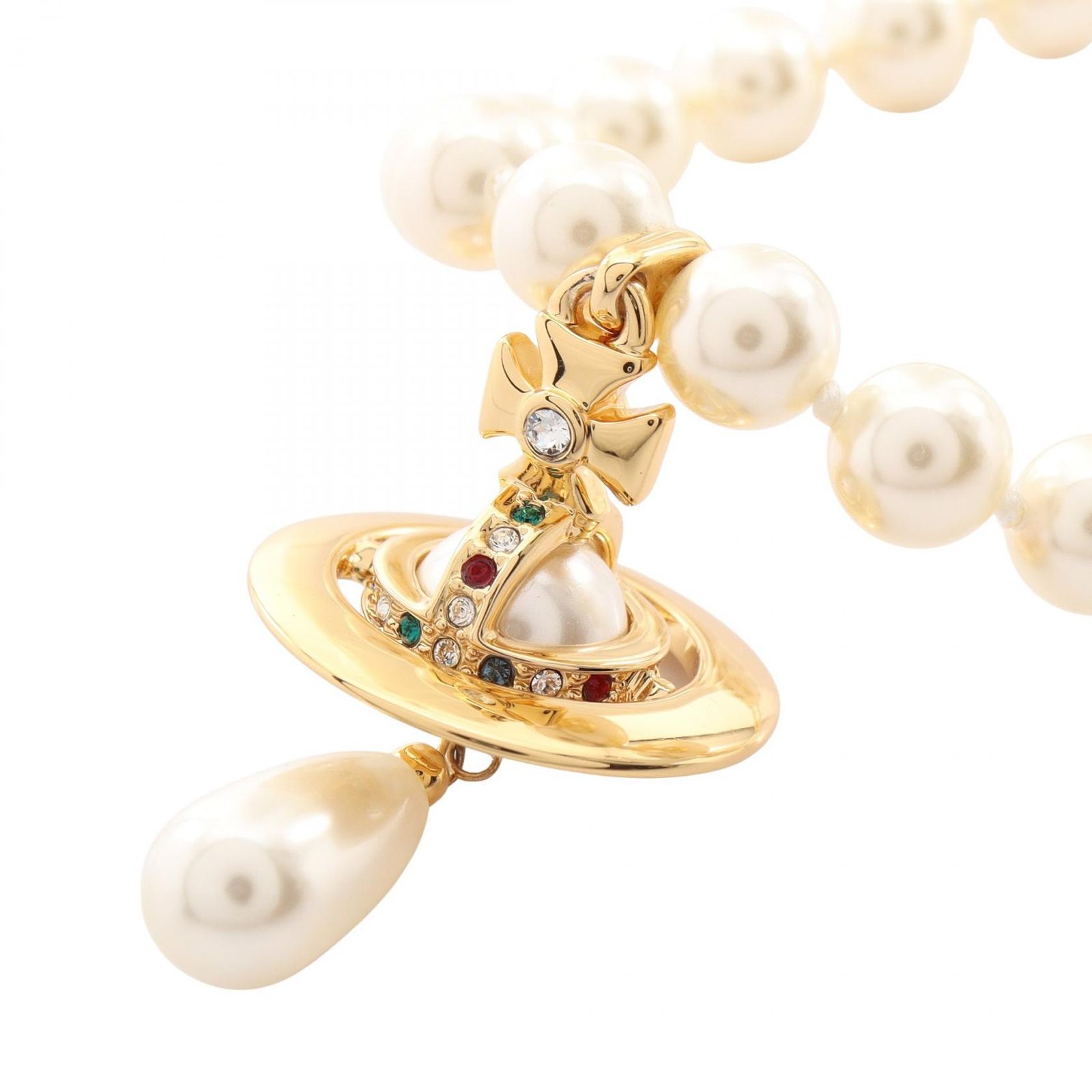 Vivienne Westwood ヴィヴィアンウエストウッド ONE ROW PEARL DROP チョーカー 29,120円