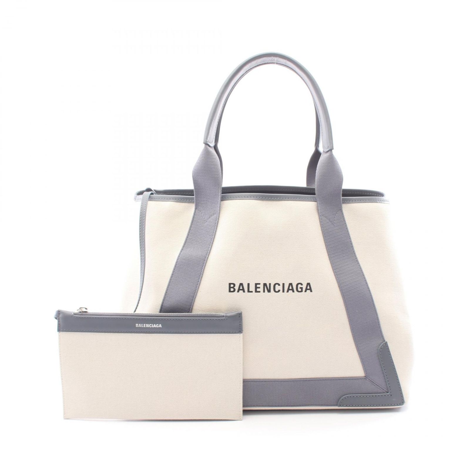 BALENCIAGA バレンシアガ NAVY CABAS NEW M ネイビーカバ トートバッグ