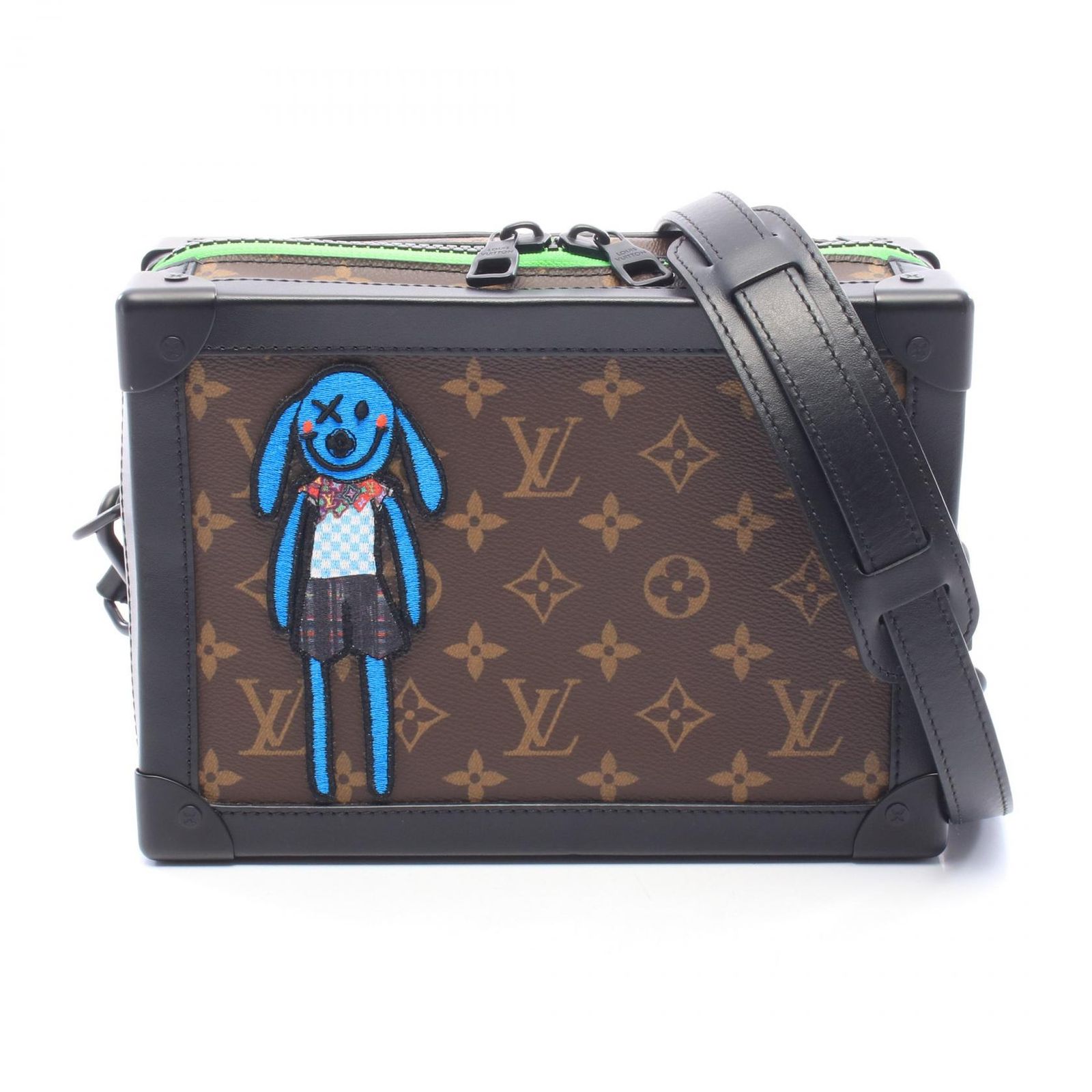 LOUIS VUITTON ルイ・ヴィトン ソフトトランク モノグラムマカサー LVフレンド ショルダーバッグ 137,900円