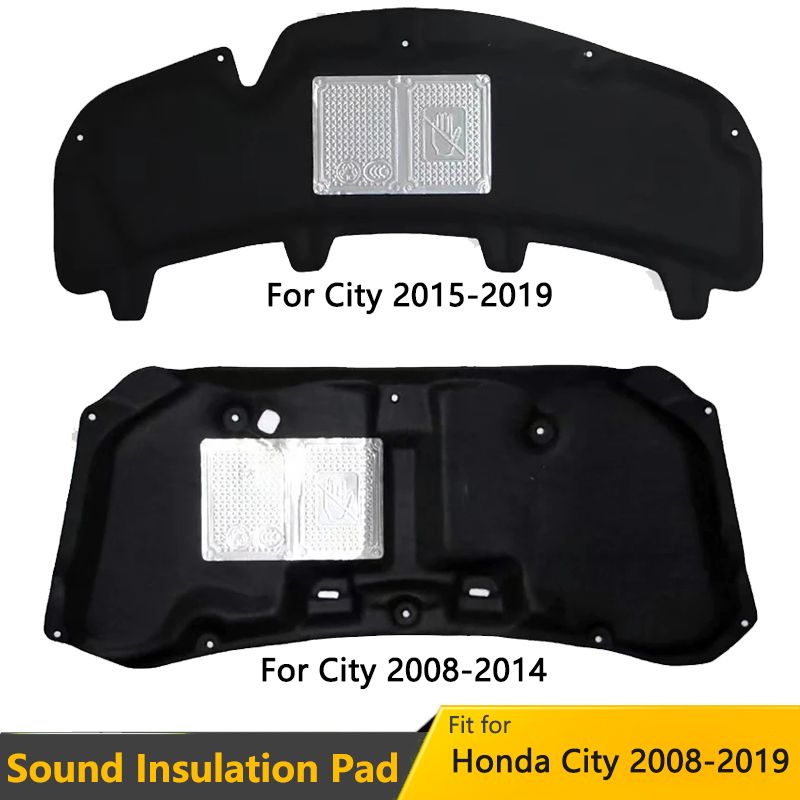 ホンダ シティ 2008-2019 用 エンジンフード遮音断熱パッド