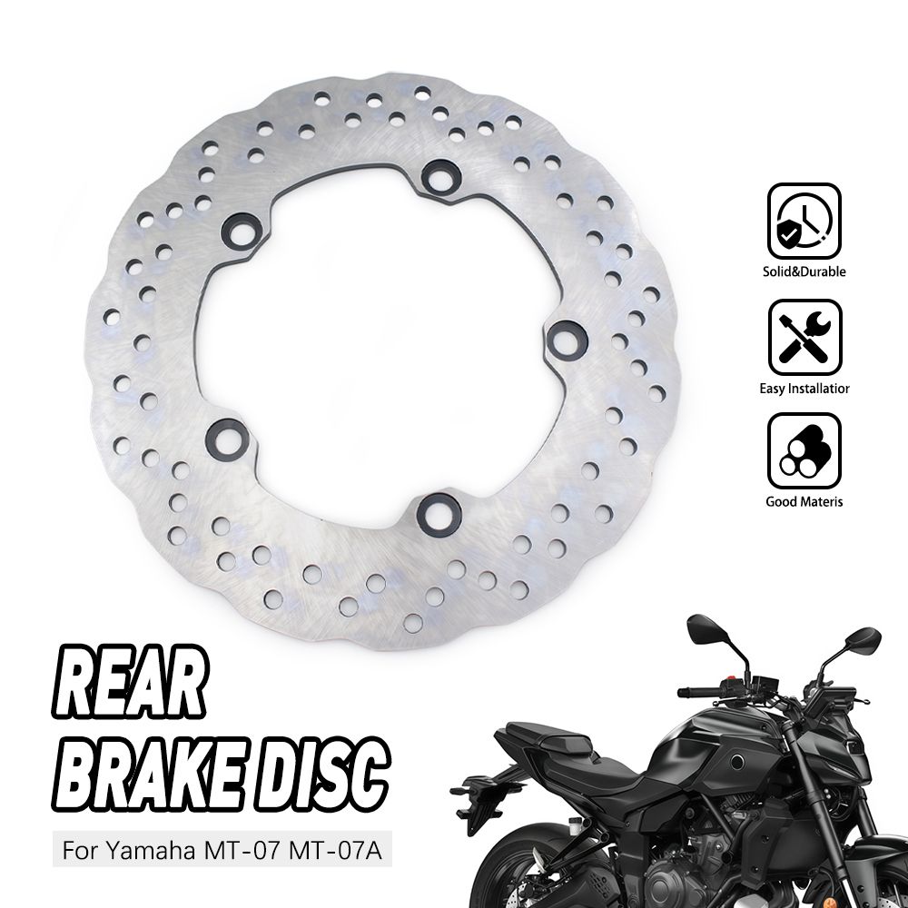 ヤマハ MT-07/MT-09/XSR700/XSR900/XT700Z テネレ用 スチール製リアブレーキディスクローター 8,193円