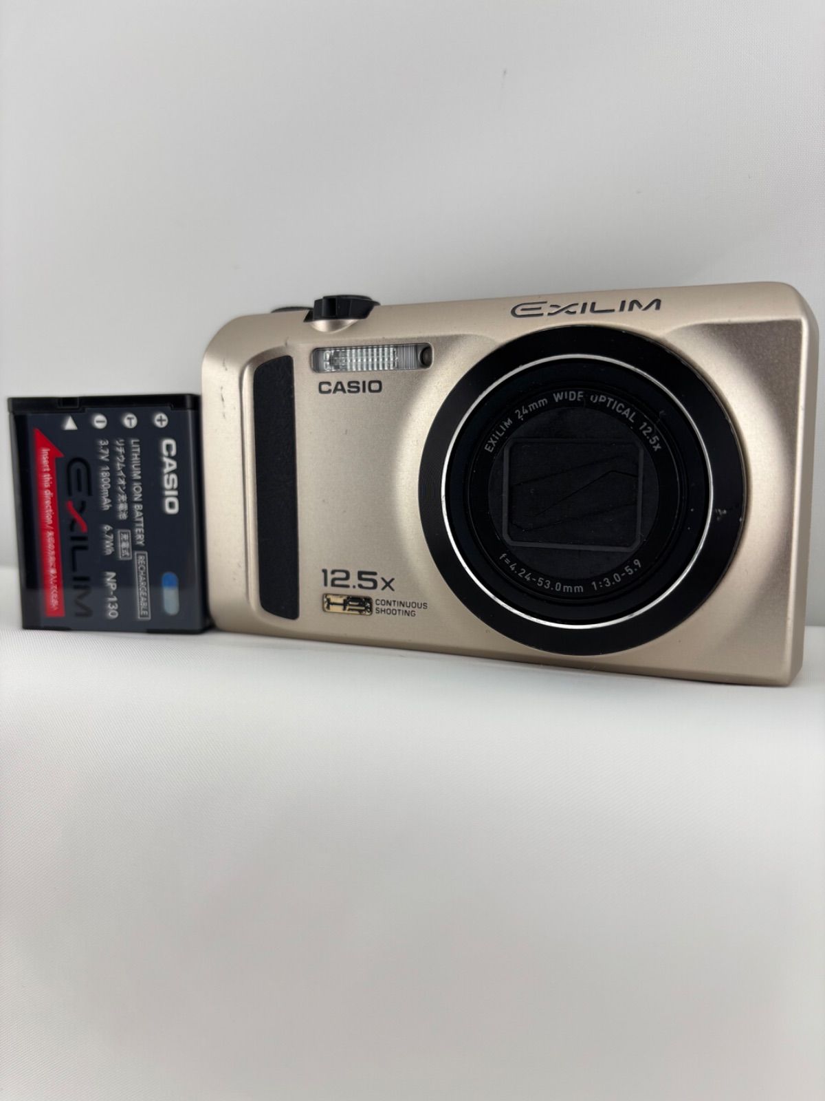 2286 [Operation Confirmed] CASIO EXILIM EX-ZR300 Gold Casio Exilim