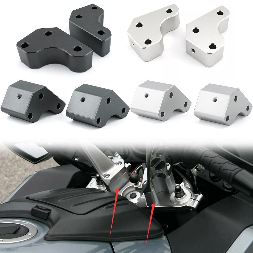 カワサキ用 コンコース1400/GTR1400 2008-2022 ハンドルバーライザー 25/50mm