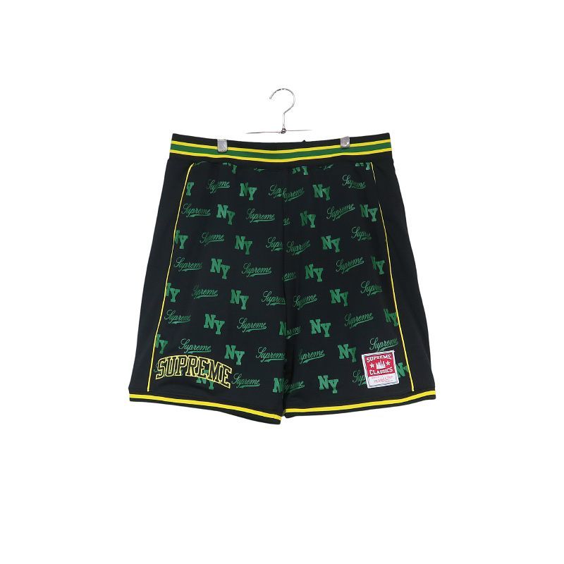 SUPREME シュプリーム Mitchell & Ness ミッチェルアンドネス 26SS MONOGRAM BASKETBALL SHORT モノグラム バスケットボール ショーツ ハーフパンツ Augk