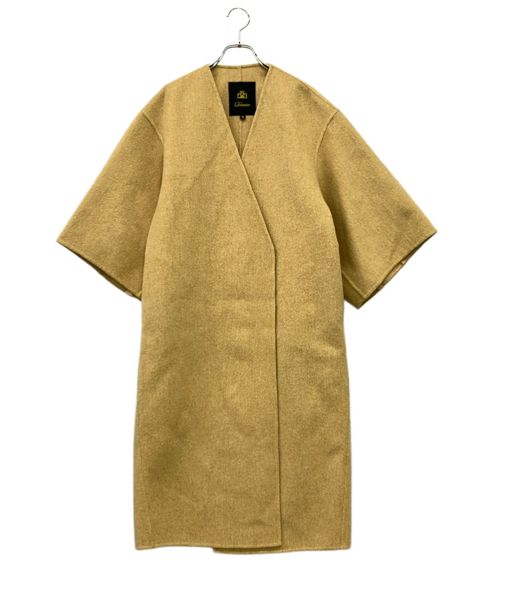 ドゥロワー ウールカシミヤメランジケヌキVネックコート レディース SIZE 34 Drawer 24,652円