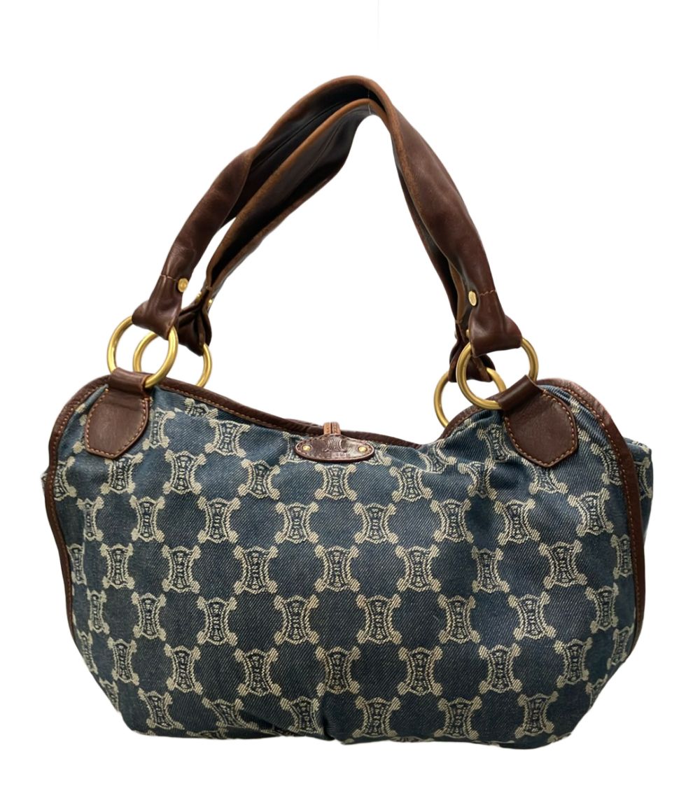 セリーヌ ショルダーバッグ トートバッグ 肩掛け デニム レザー レディース CELINE