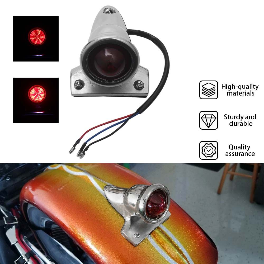 ハーレー用 LED リアテールブレーキライト ヴィンテージ DRL ランニングランプ
