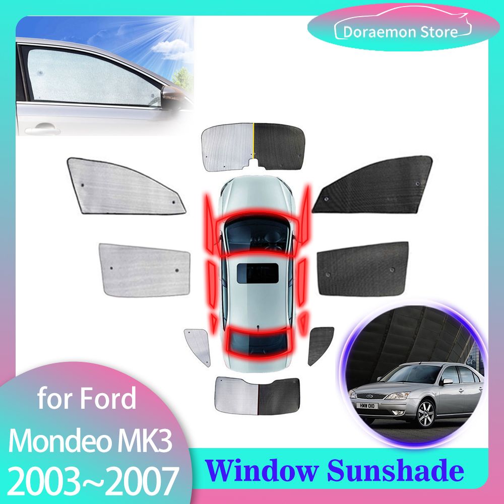 フォード モンデオ MK3 2001-2007年式 フロントガラス ウィンドウバイザーマット