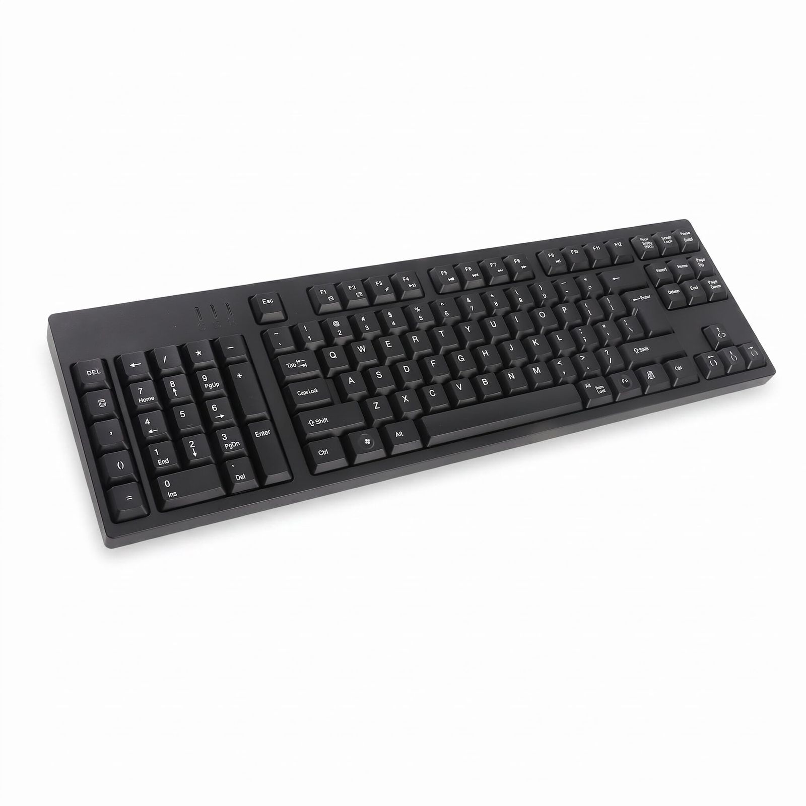 新品 左利き用キーボード、109キー人間工学に基づいたレイアウトマイクロUSBプラグアンドプレイ超薄型サイレントキーボード、オフィスビジネス会計デザイナー用、背中と肩の負担を軽減 7,635円