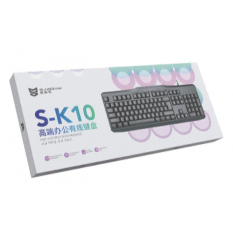 【有線USB接続】ゲーミング キーボード＆マウスセット オフィス/デスクトップPC対応 1.8mケーブル | 高耐久設計 | 静音設計【ShengsongniS-K10】