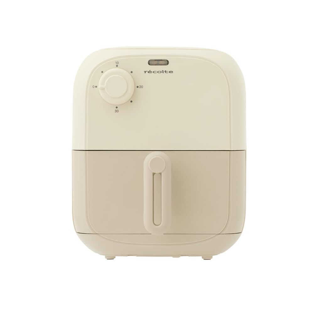 recolte レコルト エアーオーブン ミニ ノンフライヤー エアフライヤー 1.5L ノンオイル 唐揚げ フライドポテト 温め直し ホワイトベージュ RAO-2(W)t 55877b64 9,125円