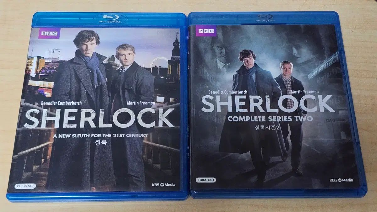 BBC Sherlock シーズン 1 2 ブルーレイ Blu-ray