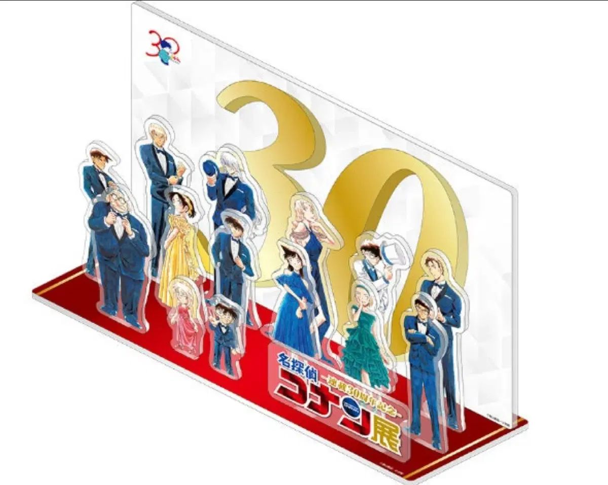 名探偵コナン 30周年 アクリル ジオラマ