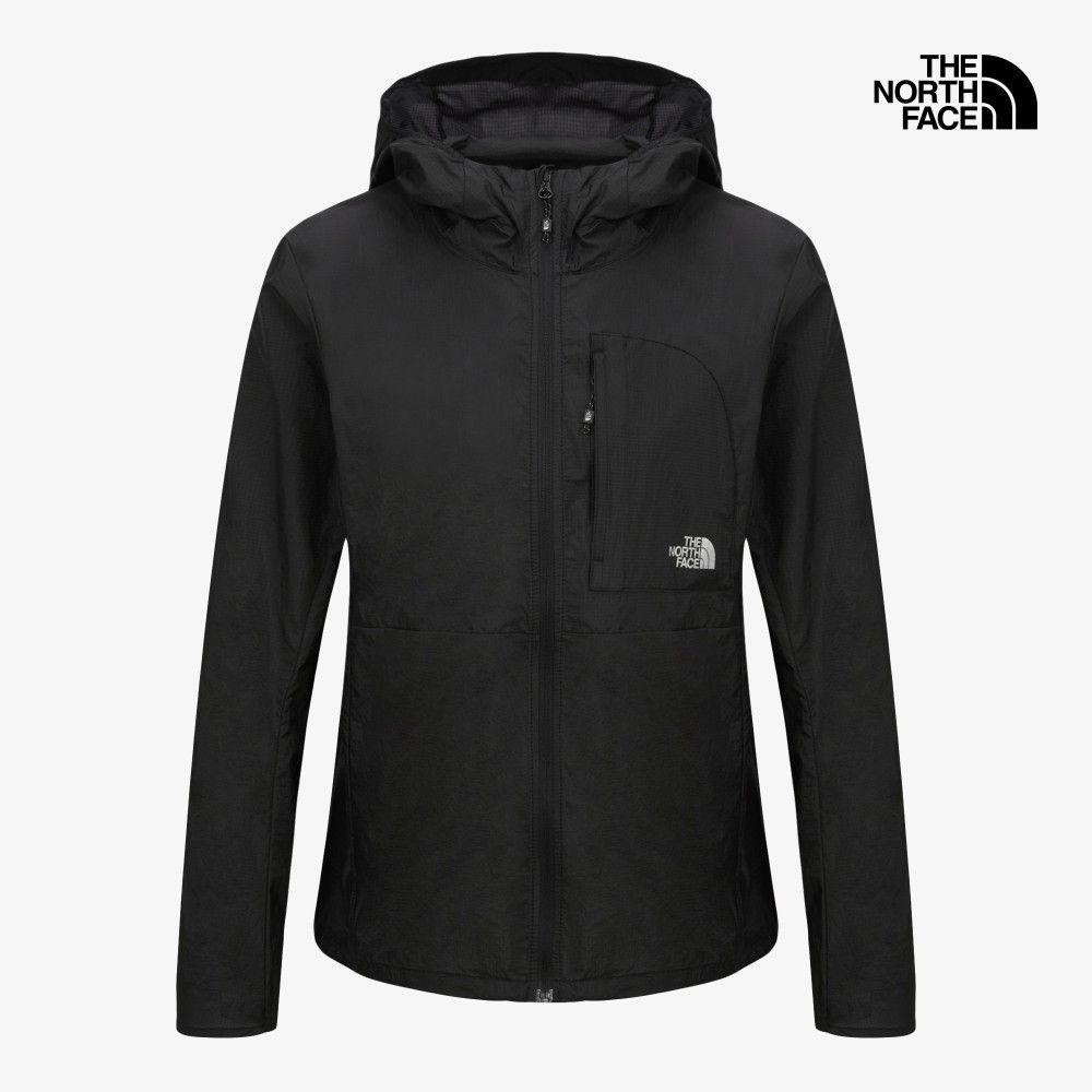 【新品】韓国ノースフェイス/日本未発売/ W'S AIRSHIFT JACKET レディース軽量ジャケット/90Mサイズ/黒