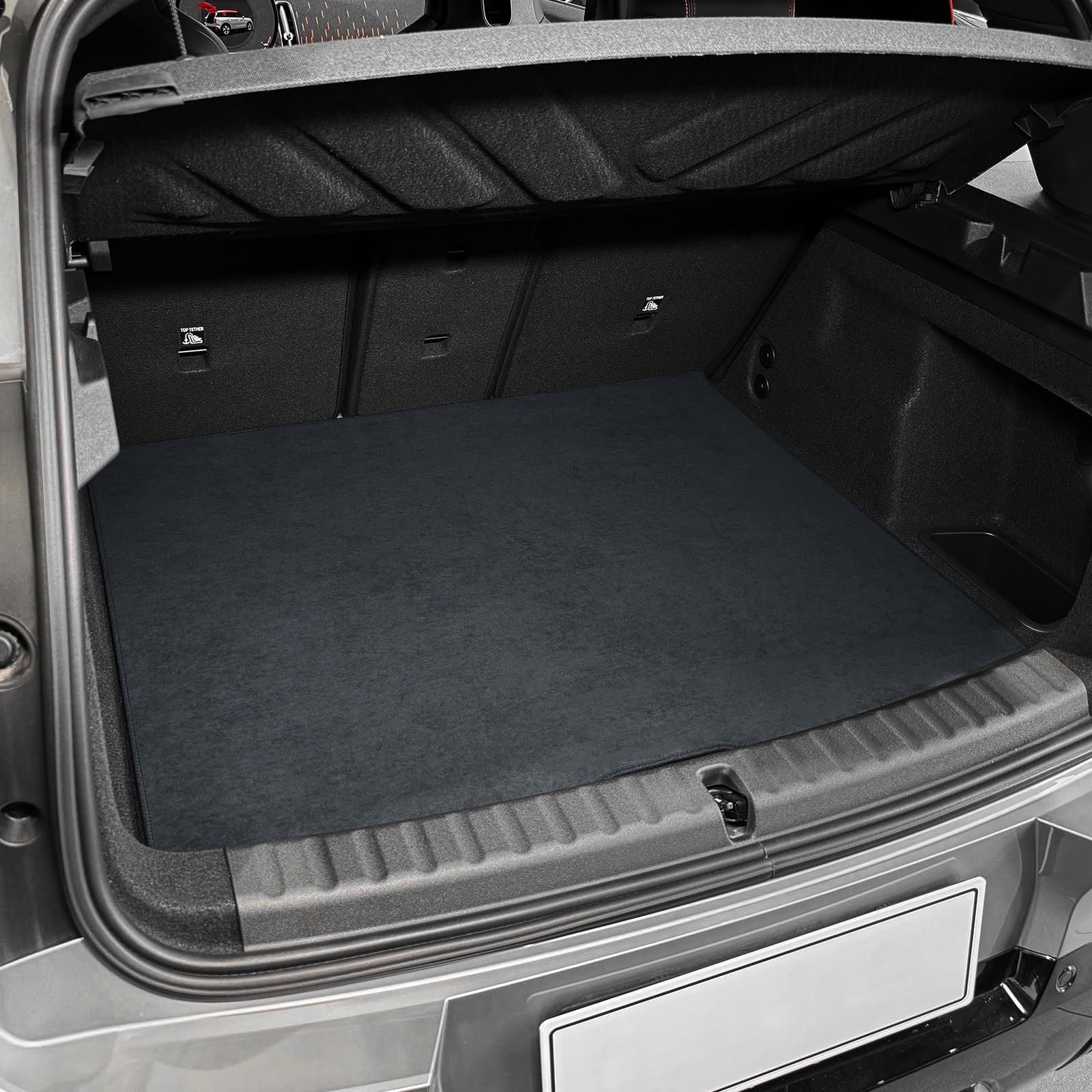 新品 KUNGKIC ミニクーパー U25 カントリーマン 2023 2024 2025 COUNTRYMAN 専用 ラゲッジマット トランクマット カーゴマットフランネル材質 荷台マット 車種専用設計 内装パーツ