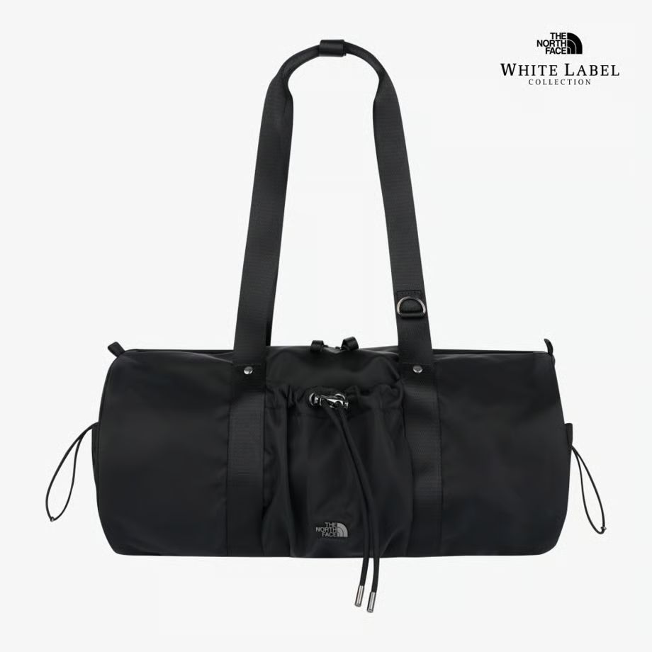 【新品】日本未発売/韓国ノースフェイス正規品ホワイトレーベル/BONNEY DUFFLE BAG S BLACK/黒