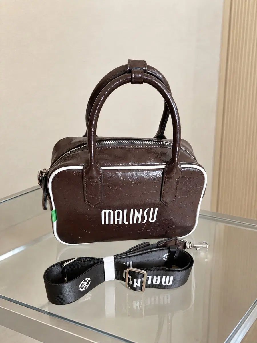新品 MALINSU マリンス ブラウン ショルダーバッグ