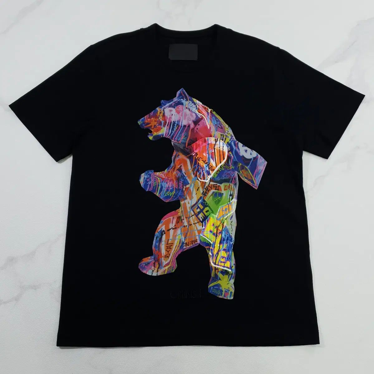 ジュンジェイ X リチャード・オルキンスキー コラボ クマ グラフィック 半袖 Tシャツ 95