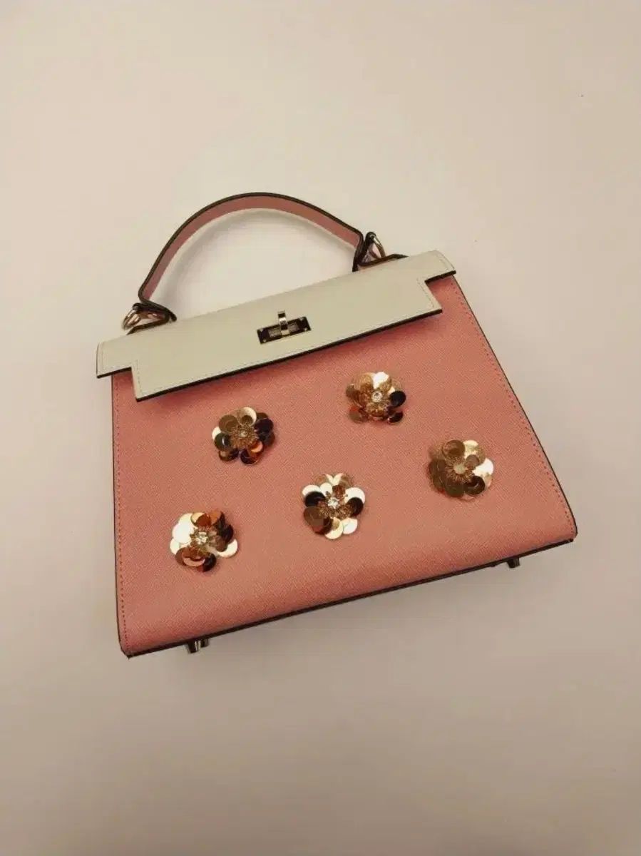 랭앤루 LANG&LU ピンク フラワー トートバッグ / 未使用 新品