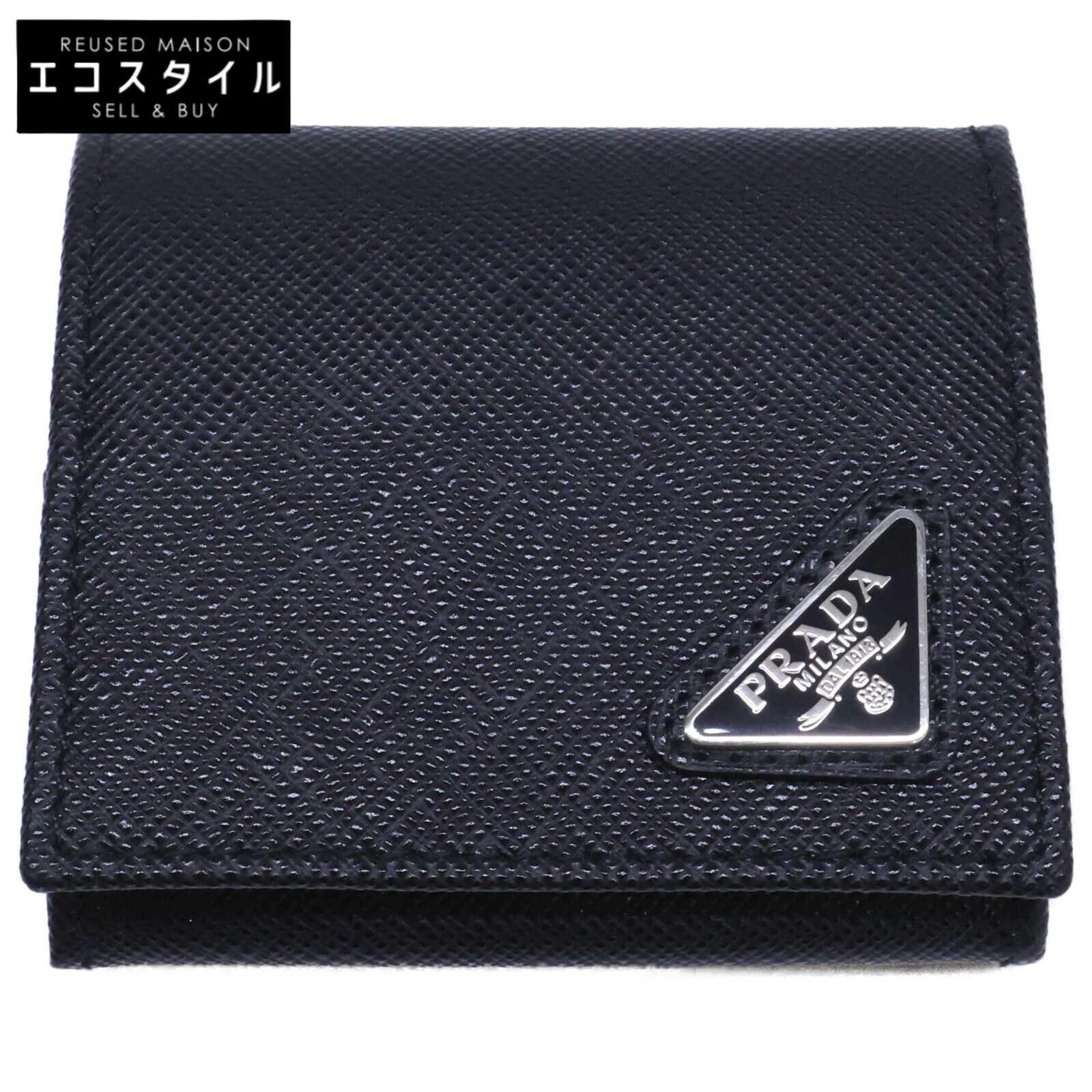 PRADA　プラダ　【美品】2MM935_QHH_F0002 サフィアーノトライアングル 24,339円