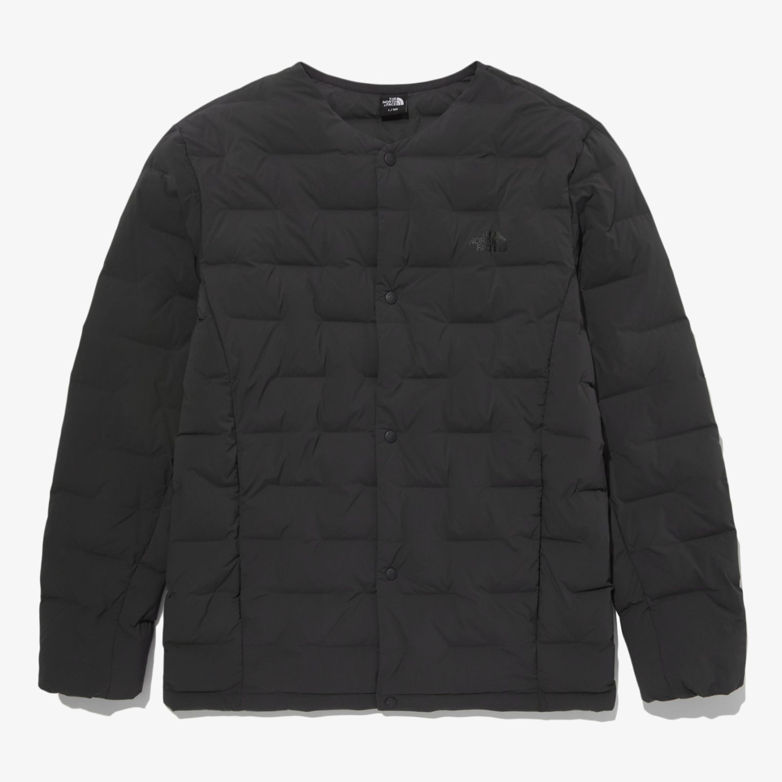 【新品】日本未発売/韓国ノースフェイス並行輸入品/M'S CITY TUBE RDS DOWN CARDIGAN/Mサイズ/ダークグレイ