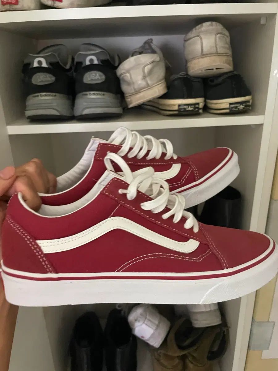 VANS オールドスクール ブリックレッド 280