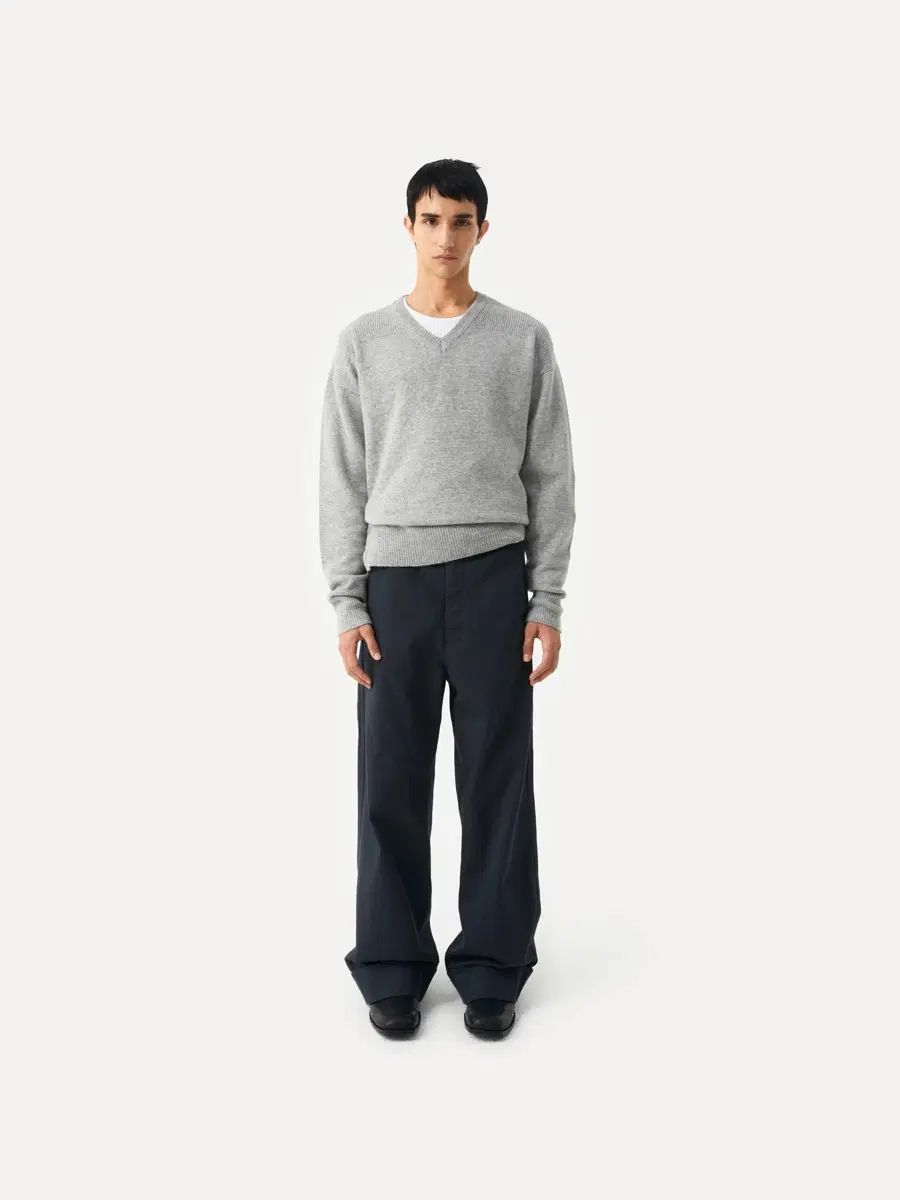LABEL ARCHIVE 下 Hamid カフ ワイド コットンパンツ