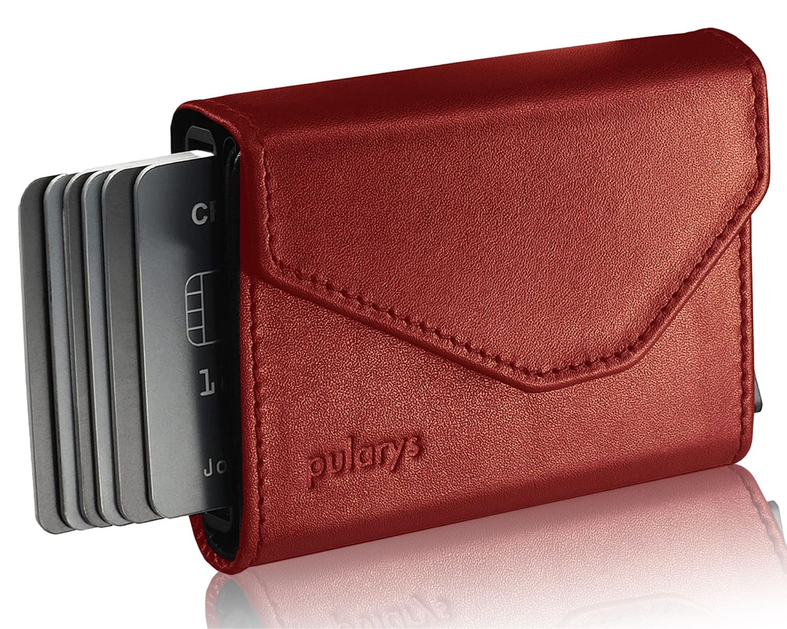 オレンジ プラリーズ コンパクト財布 ミニ財布 財布 ミニウォレット RAVEN スキミング防止 wallet