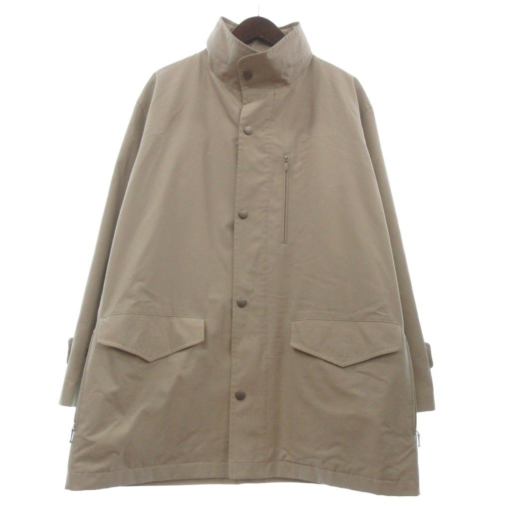 バーバリー ロンドン BURBERRY LONDON コート ひざ丈 長袖 無地 内側ノバチェック BBN50-711-03 ベージュ M