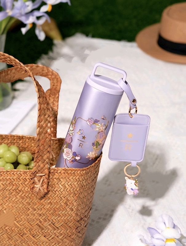 Starbucks 春 カードケース ステンレスタンブラー 490ml