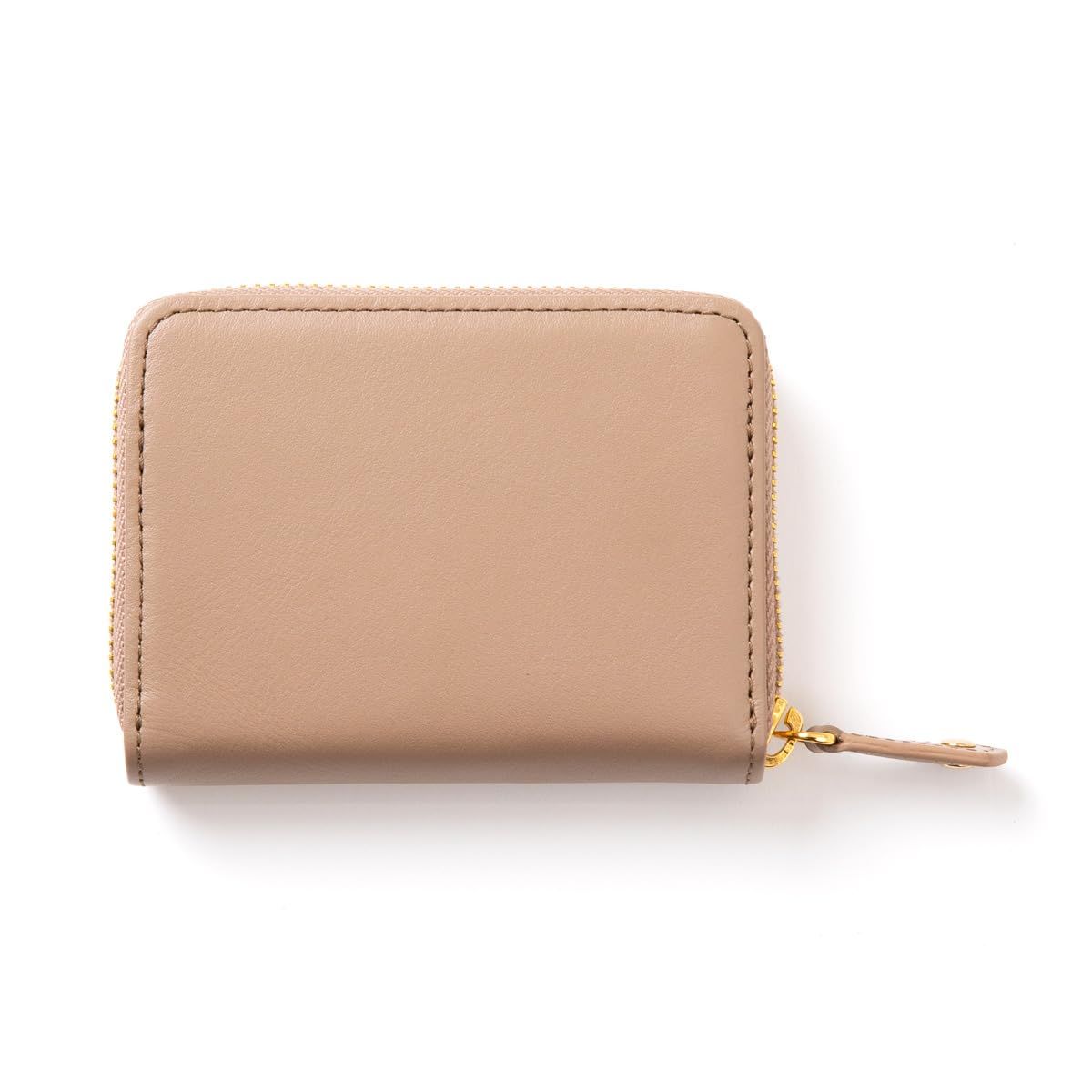 Taupe SATTO Pro サット プロ ミニ財布 お札が折れない 膨らまない 薄型 財布 レディース コンパクト 財布 ブランド ラウンドファスナー 大容量 スキミング防止 16,125円