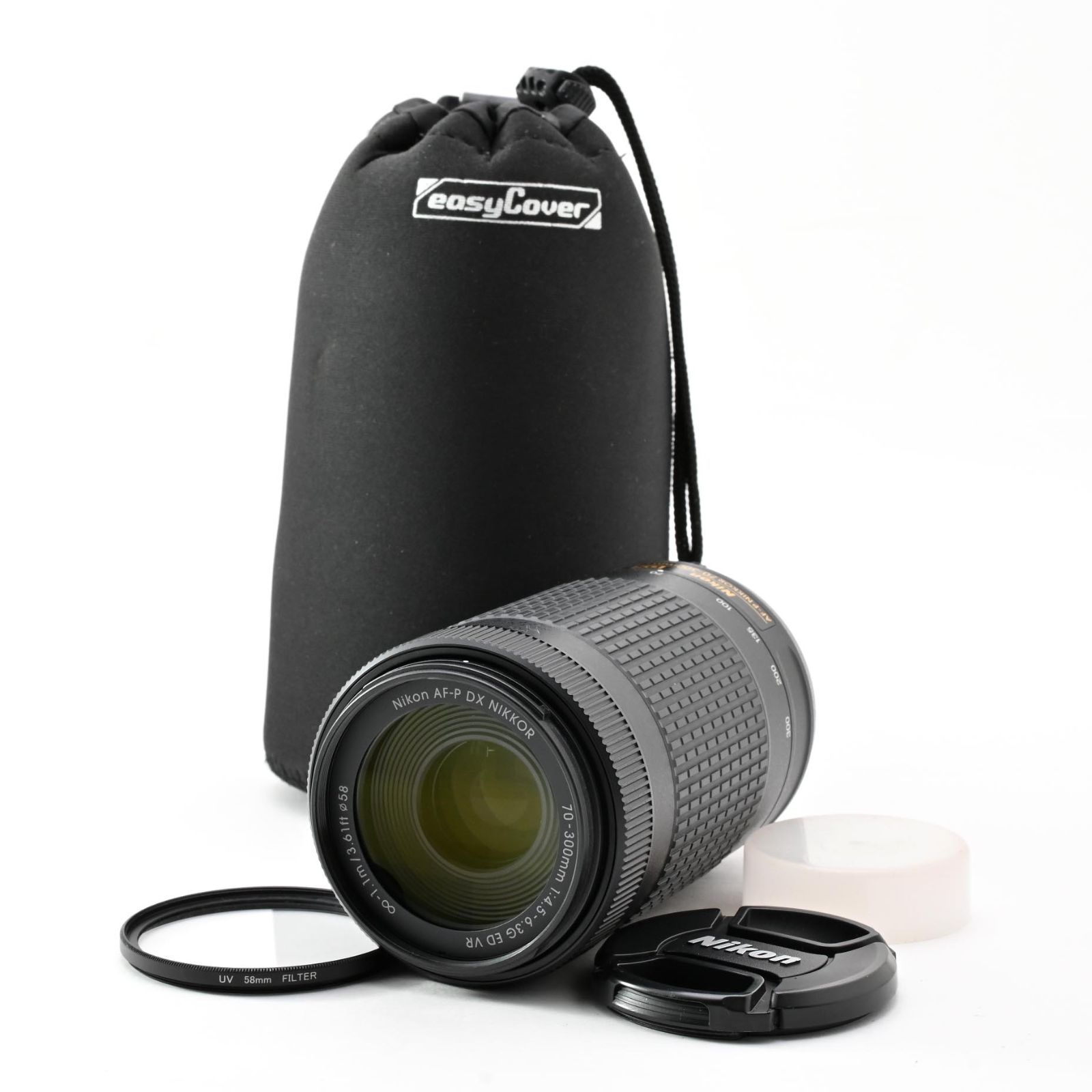 ■ 美品 ■ ニコン NIKON AF-P DX NIKKOR 70-300mm f/4.5-6.3G ED VR DSLRカメラ用 《レンズフィルター付き》