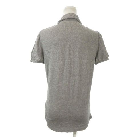 バーバリーブルーレーベル BURBERRY BLUE LABEL ポロシャツ 38 グレー