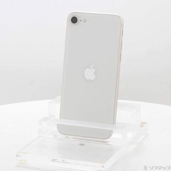ソフマップ 〔中古品〕 iPhone SE 第3世代 64GB スターライト MMYD3J／A SIMフリー【258】