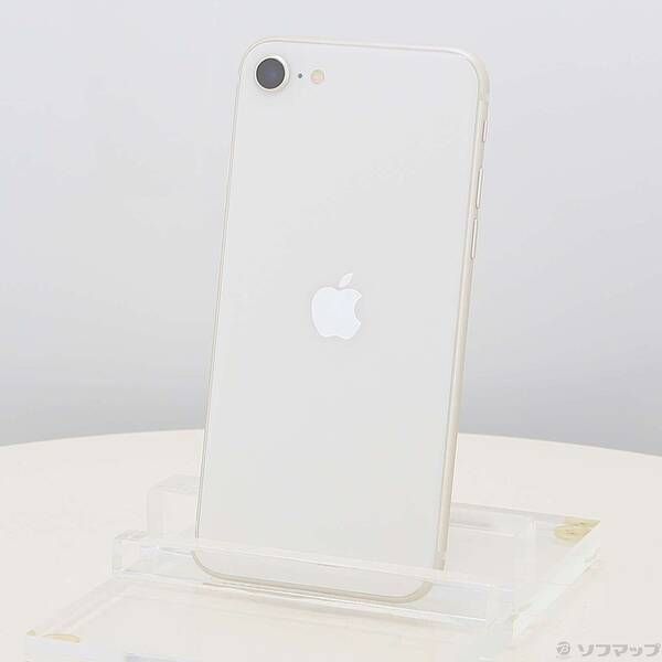 ソフマップ 〔中古品〕 iPhone SE 第3世代 64GB スターライト MMYD3J／A SIMフリー【344】
